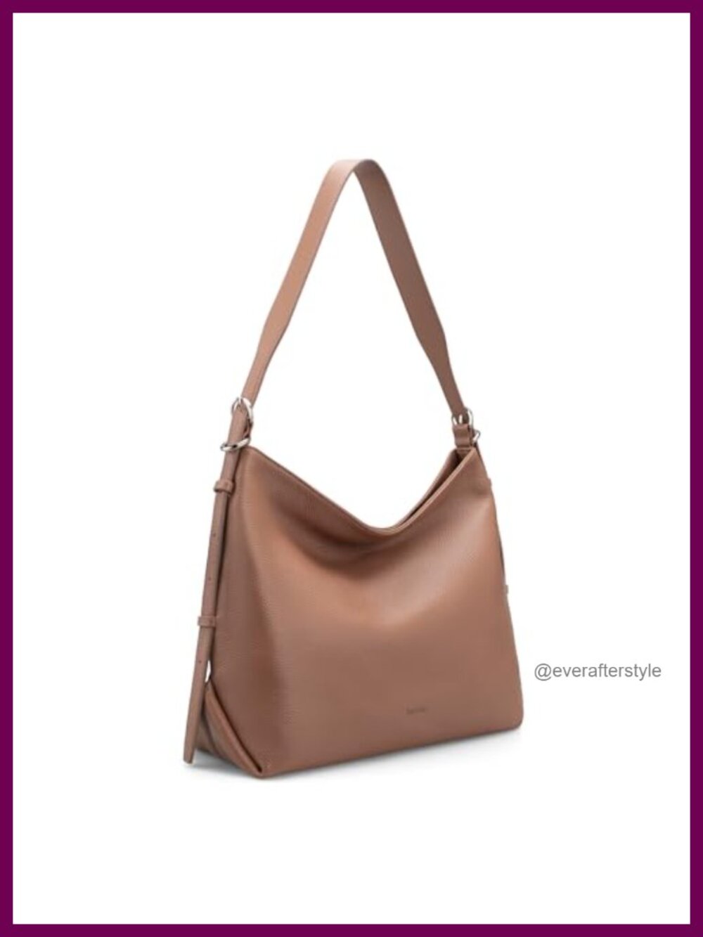 Genuine Leather Hobo Crossbody Bag for Women Adjustable Strap